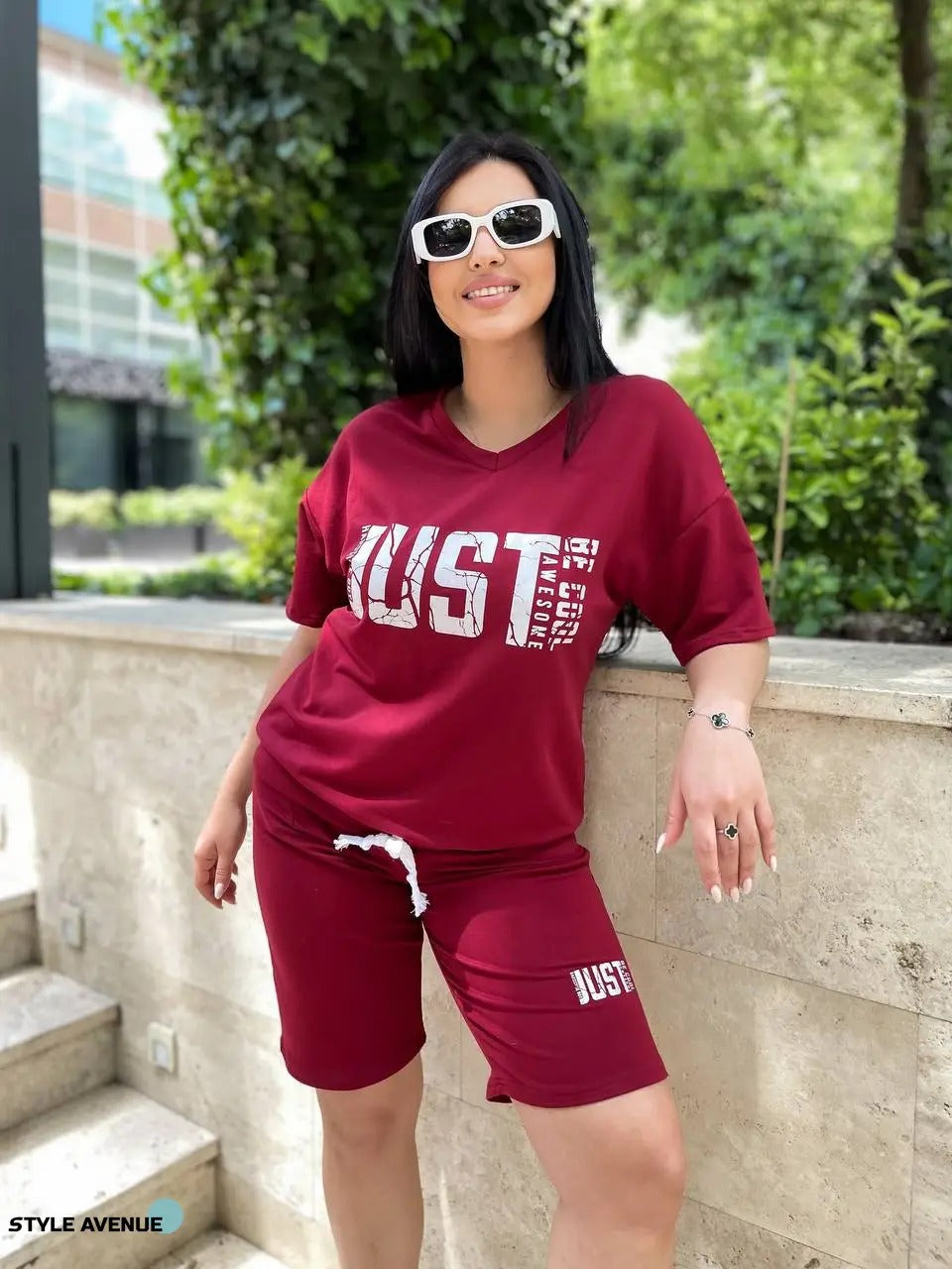 Garnitur damski plus size Just 8087