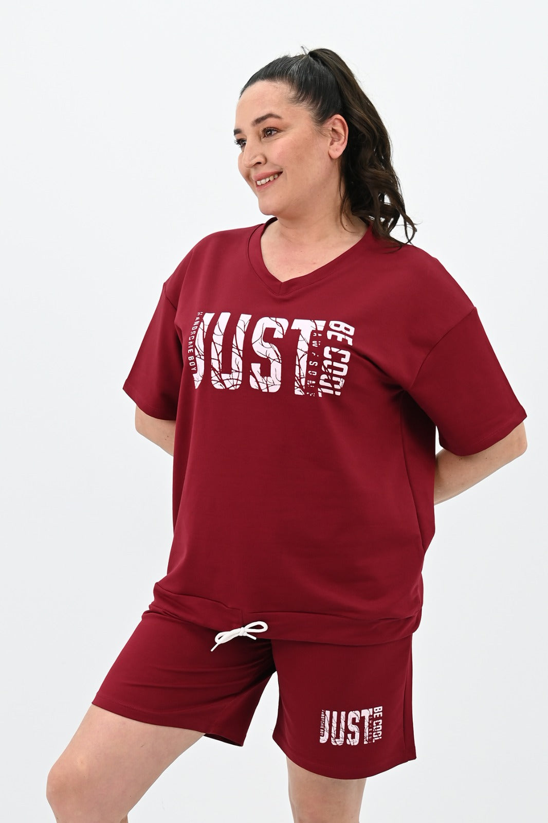 Garnitur damski plus size Just 8087