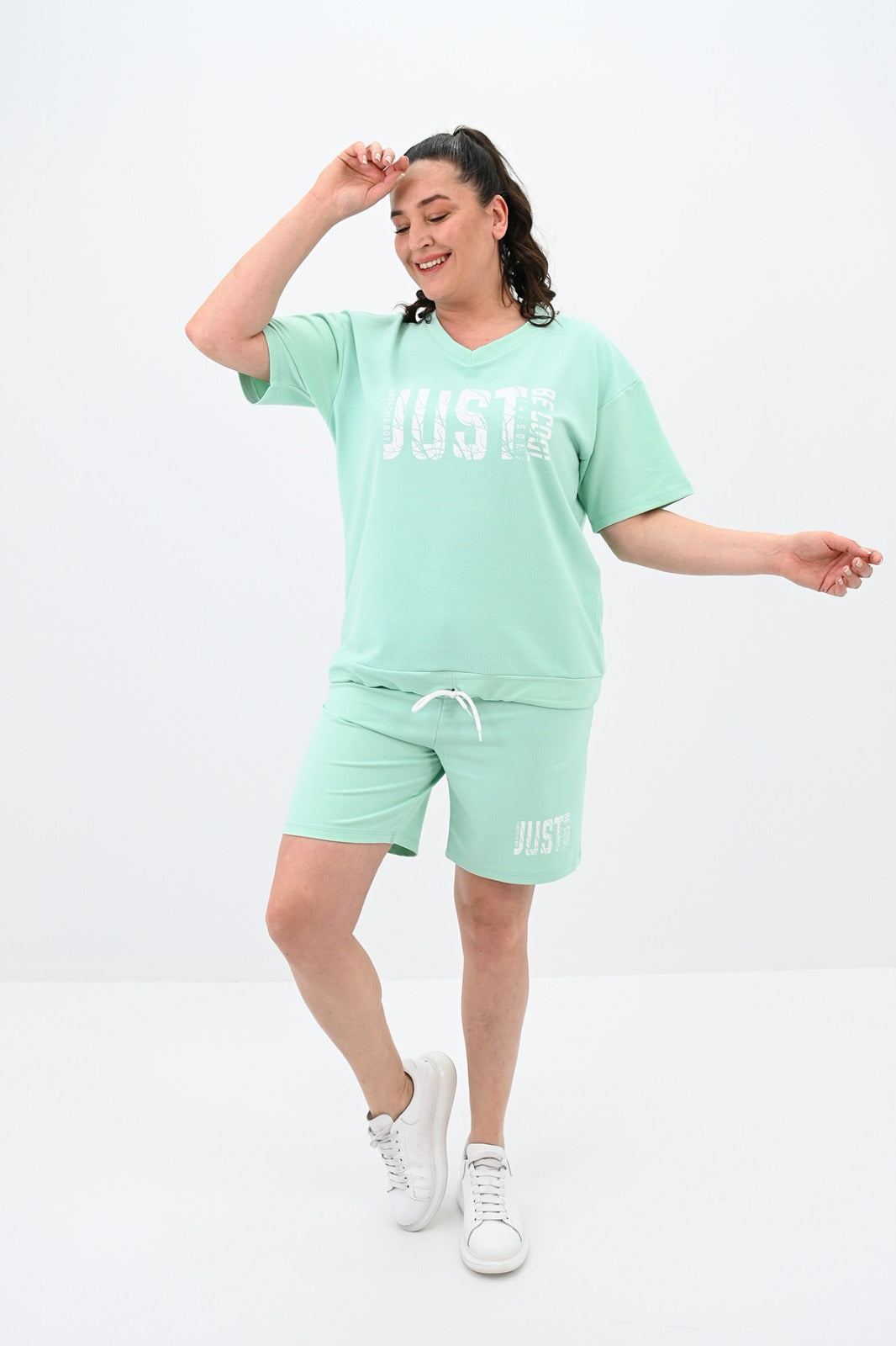 Garnitur damski plus size Just 8087