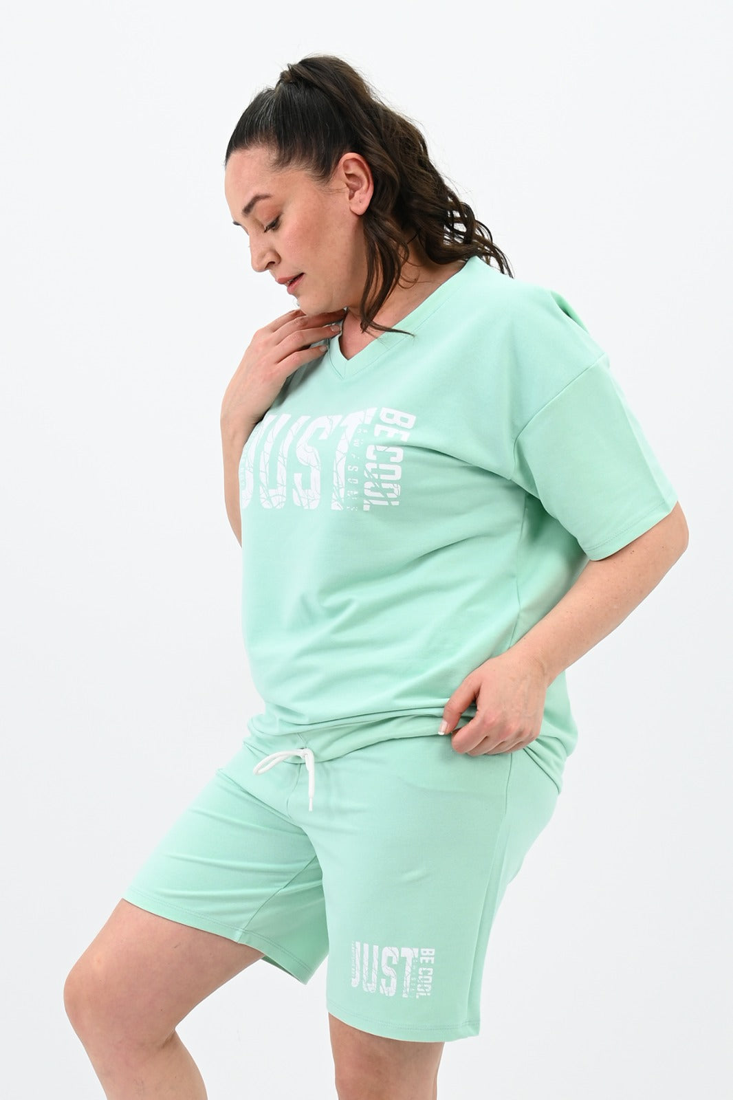 Garnitur damski plus size Just 8087