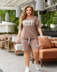 Garnitur damski plus size Just 8087