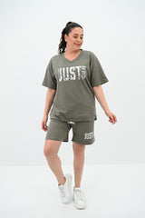 Garnitur damski plus size Just 8087