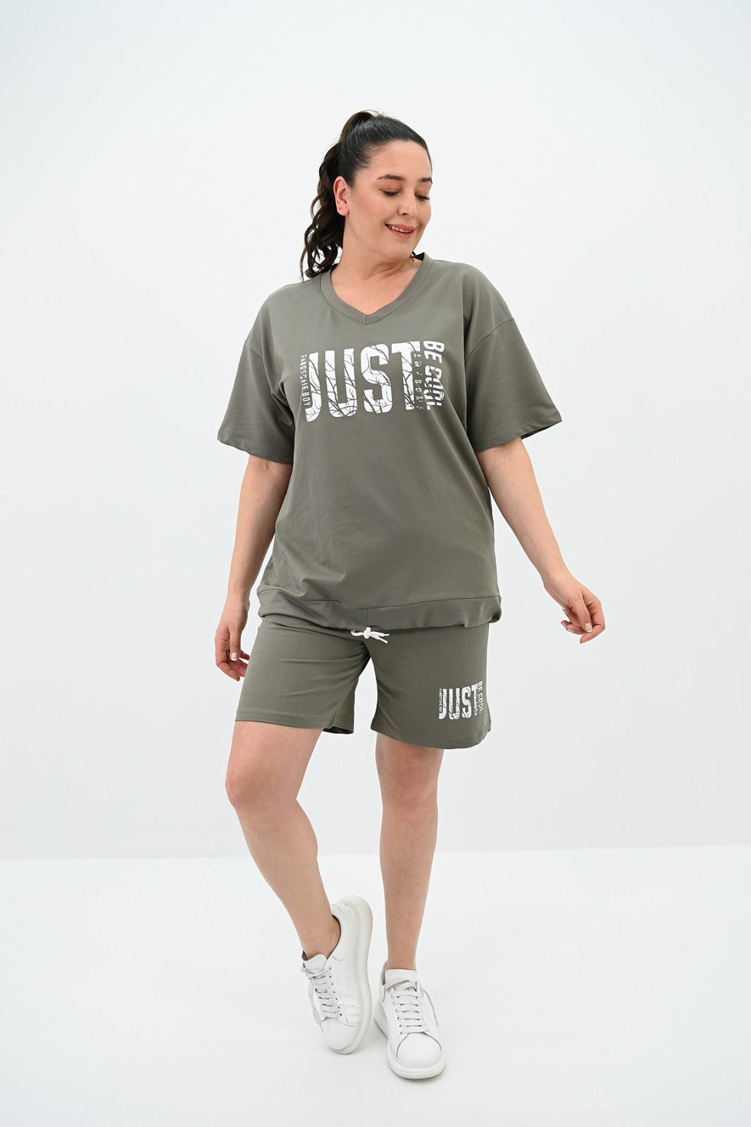 Garnitur damski plus size Just 8087