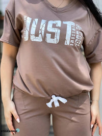 Garnitur damski plus size Just 8087
