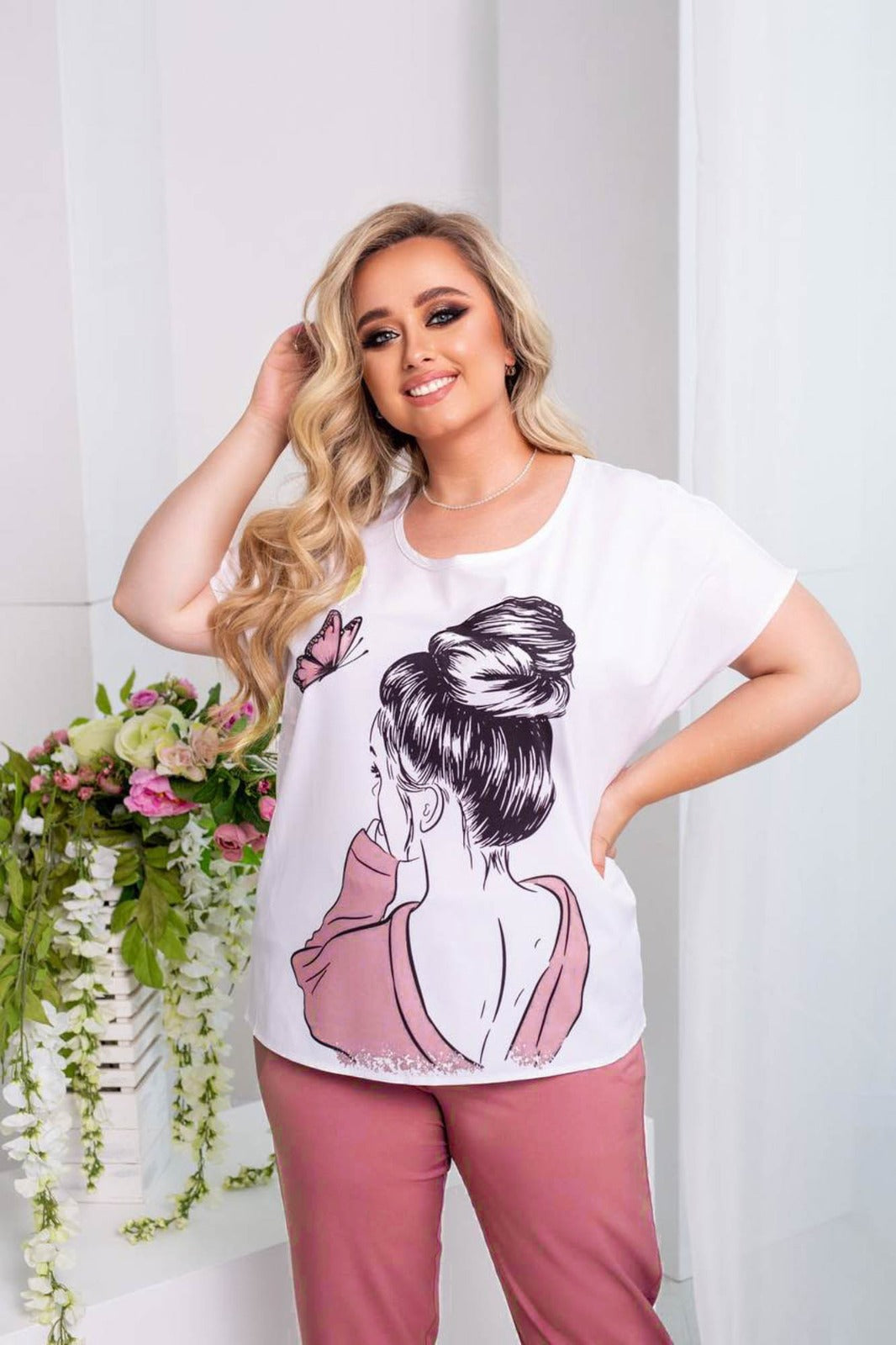 Dres damski duży rozmiar Lady 3800-23