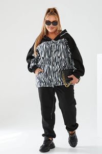 Dres damski plus size 8051