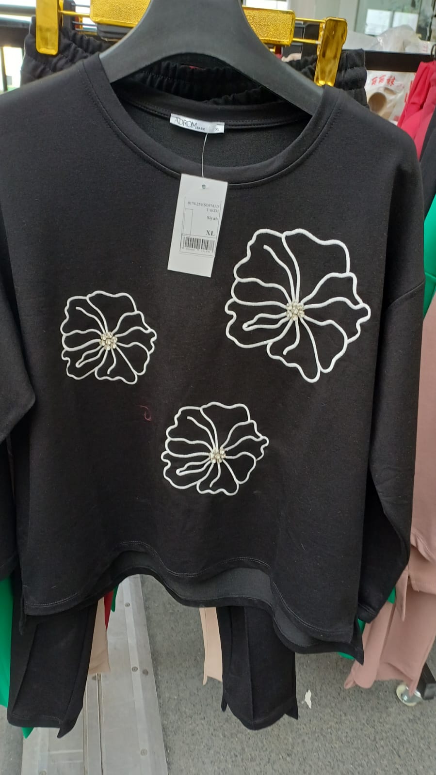 Dres damski duży rozmiar 8176