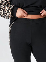 Trening dama marimi mari cu imprimeu animal print 8048