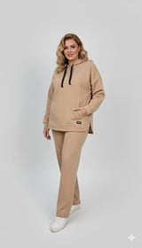 Dres damski duży rozmiar 8182