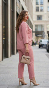 Dres damski duży rozmiar 8182