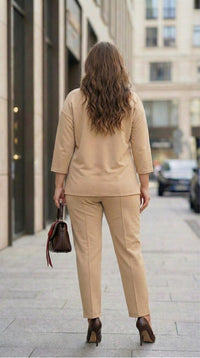 Dres damski duży rozmiar 8182