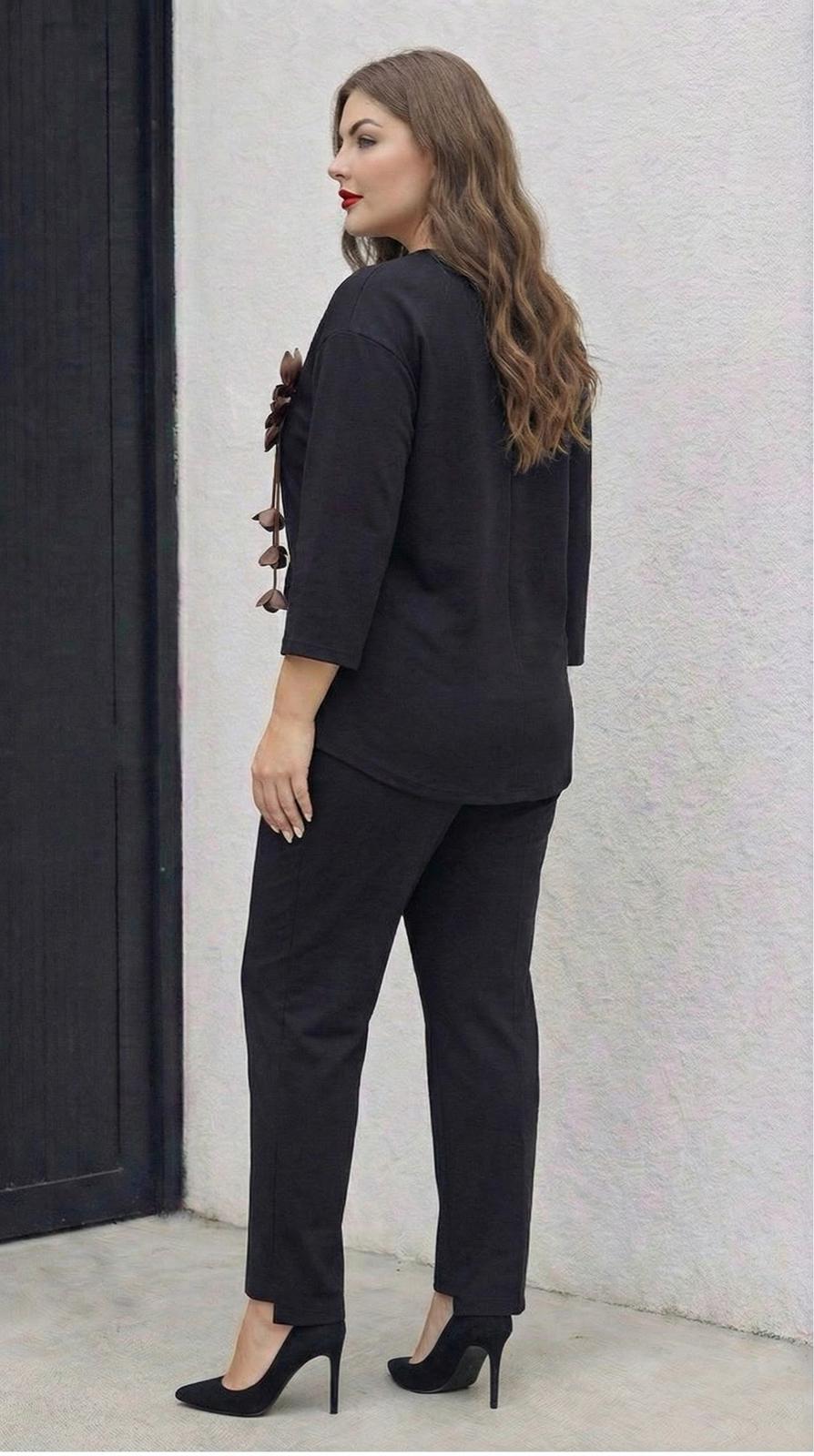 Dres damski duży rozmiar 8182