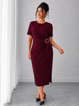 Sukienka damska plus size 2202