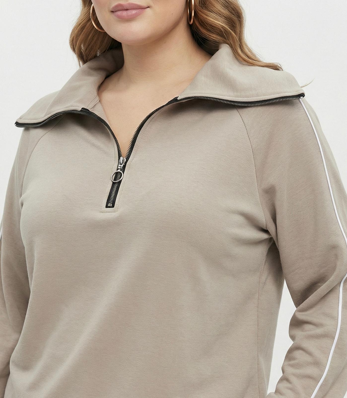 Dres damski duży rozmiar 8182