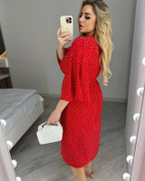 Sukienka damska plus size 2202
