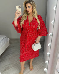 Sukienka damska plus size 2202