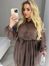 Sukienka damska plus size 383