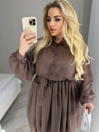 Sukienka damska plus size 383