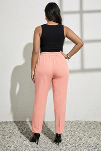 Spodnie damskie w dużych rozmiarach 6228-23