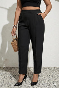 Spodnie damskie w dużych rozmiarach 6228-23