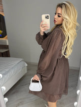Sukienka damska plus size 383