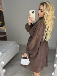 Sukienka damska plus size 383