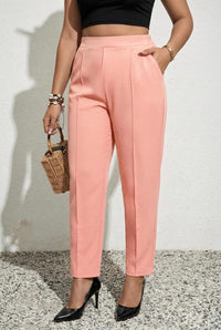 Spodnie damskie w dużych rozmiarach 6228-23