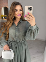Sukienka damska plus size 383