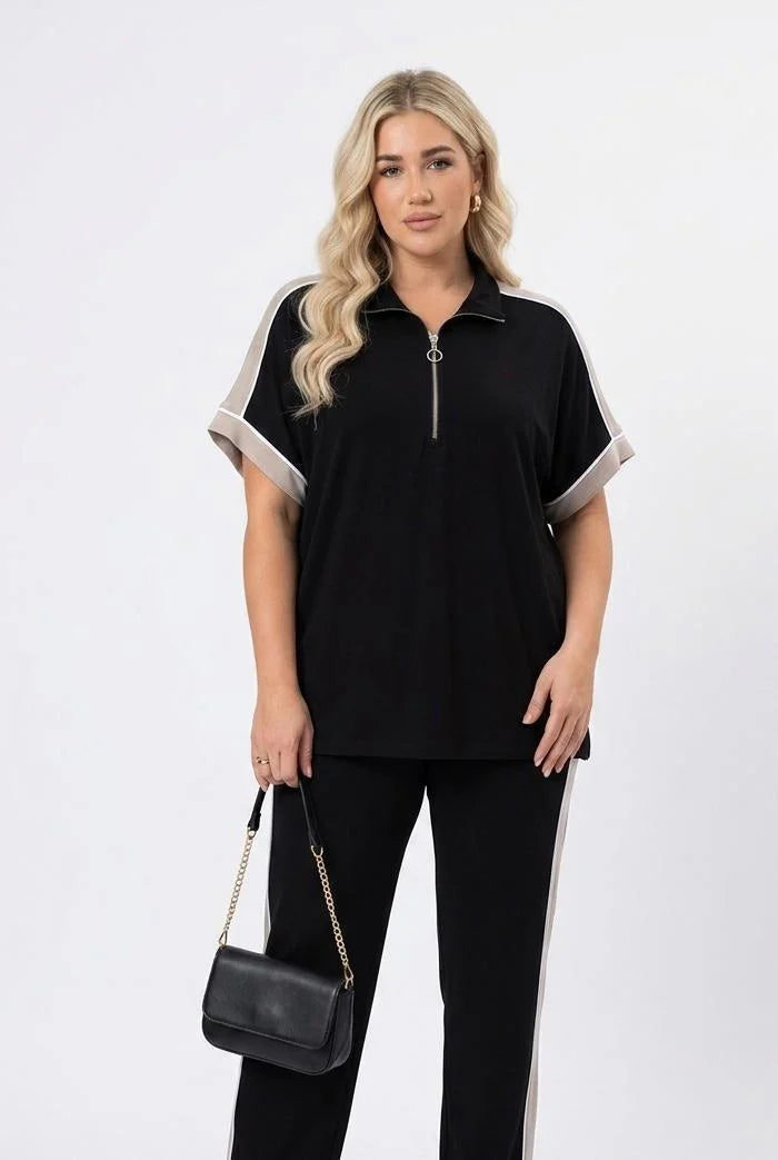 Aktualności, Dres damski duży rozmiar 8182, bigsize.ro
