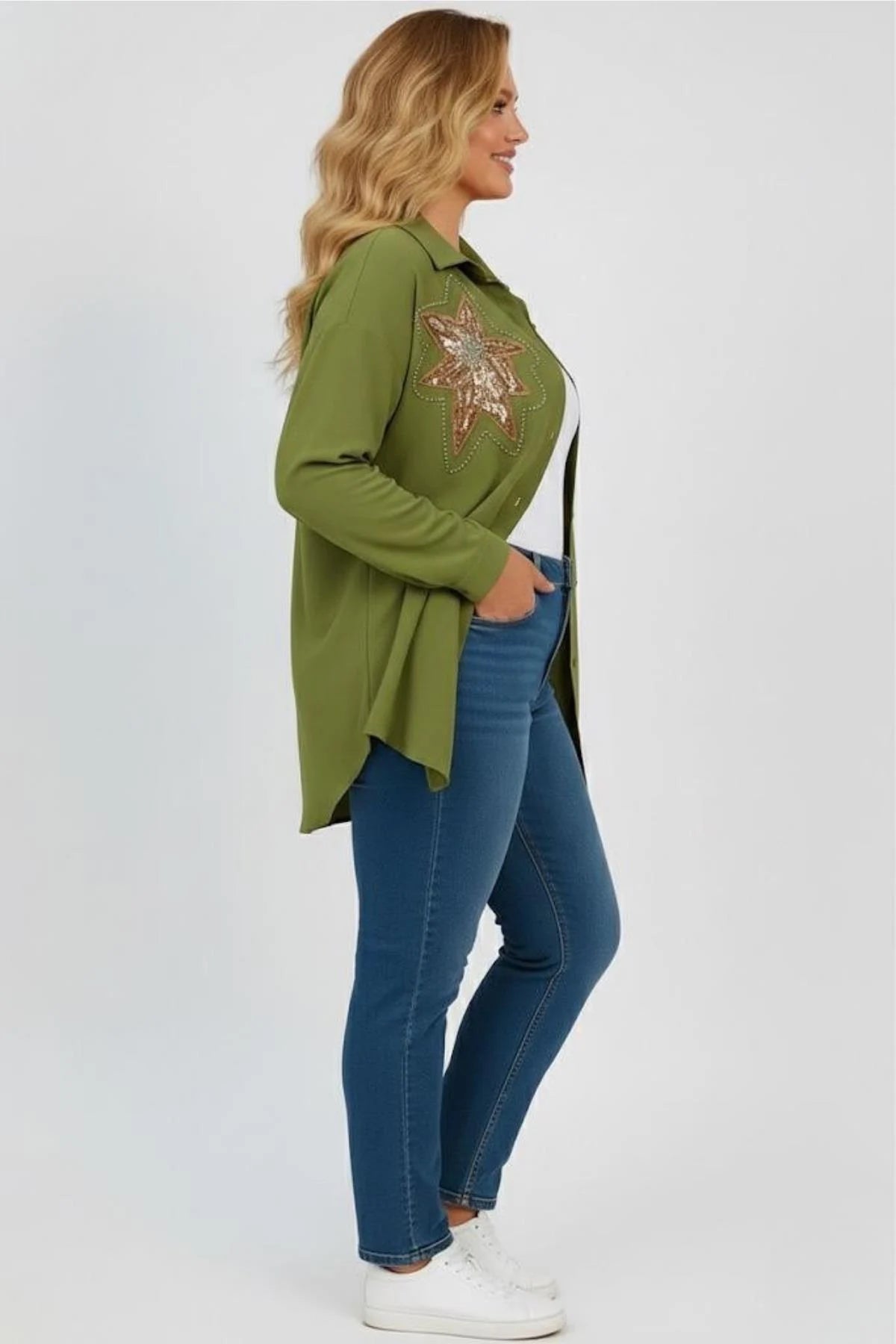 Koszula damska duże rozmiary 1673-24