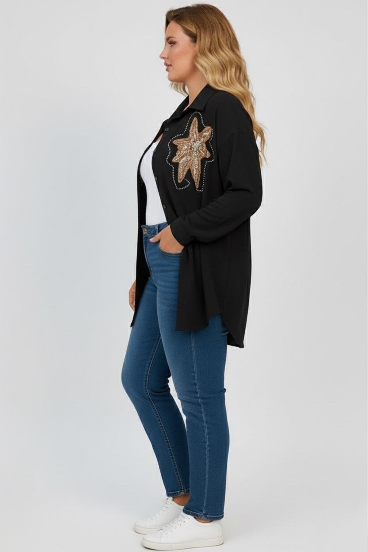 Koszula damska duże rozmiary 1673-24