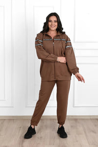 Dres damski duże rozmiary 3671-25