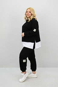 Dres damski duży rozmiar 8182