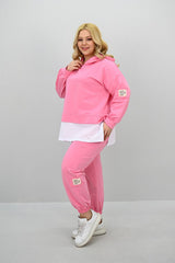 Dres damski duży rozmiar 8182