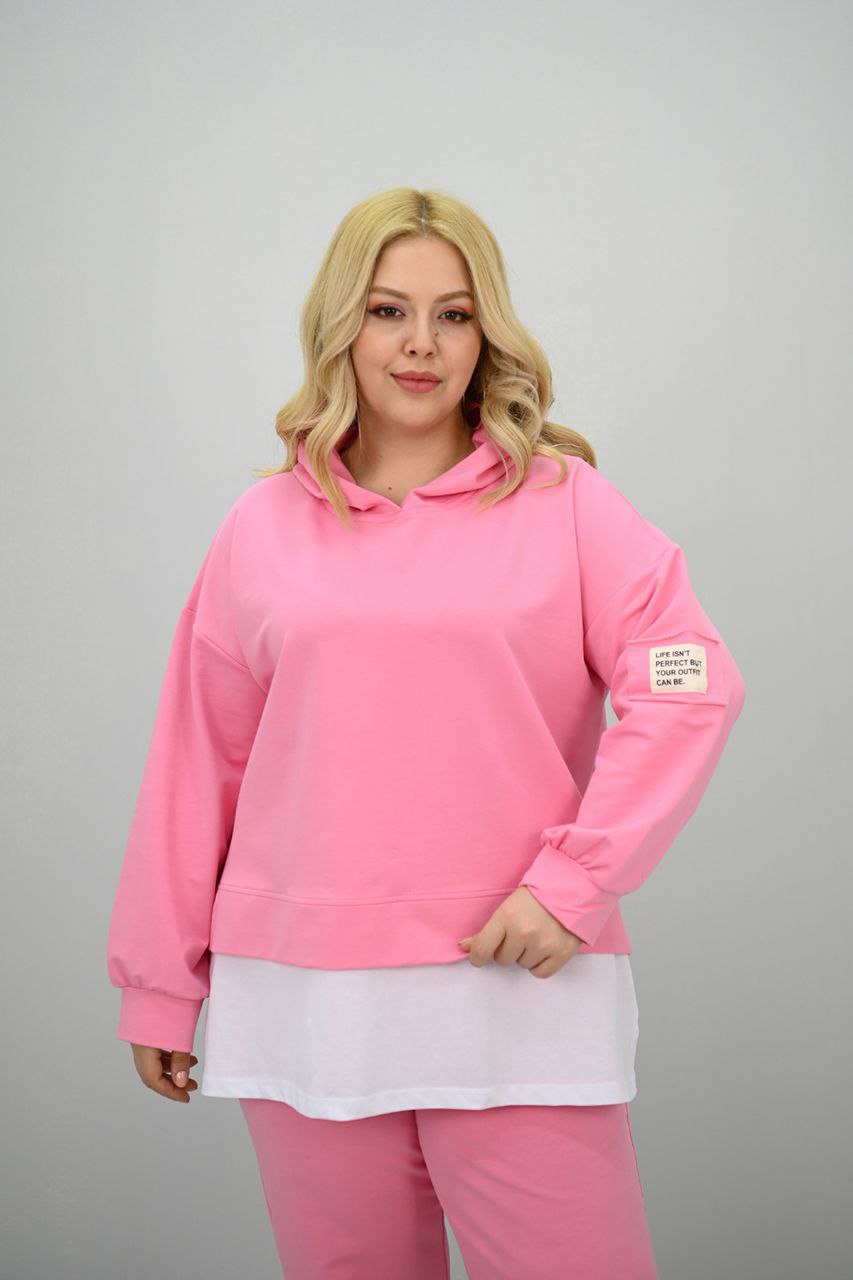 Dres damski duży rozmiar 8182