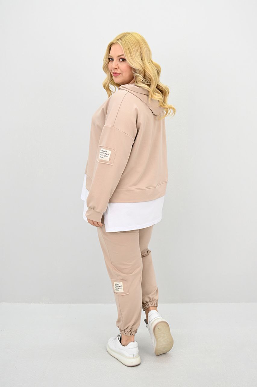 Dres damski duży rozmiar 8182