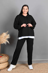 Dres damski duże rozmiary 3168-22