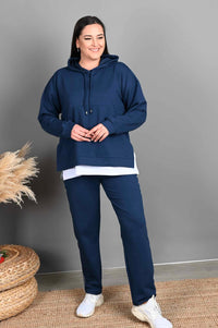 Dres damski duże rozmiary 3168-22