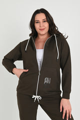 Dres damski plus size 8037